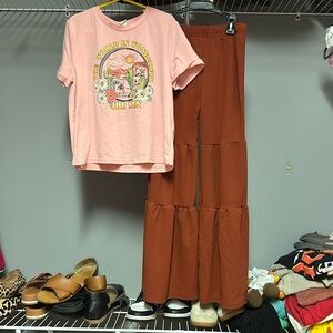 SHEIN Girls 9Y Matching Set